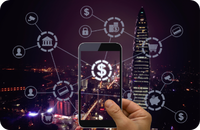 Bancos y plataformas digitales conectándose a través de una infraestructura interoperable de pagos